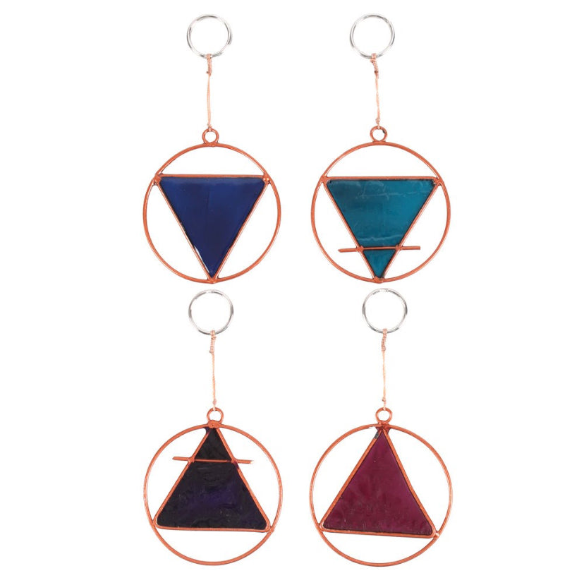 Set of Four Element Sun Catchers
