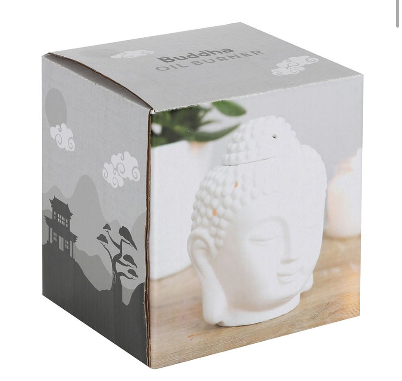 Buddha Head Oil Burner