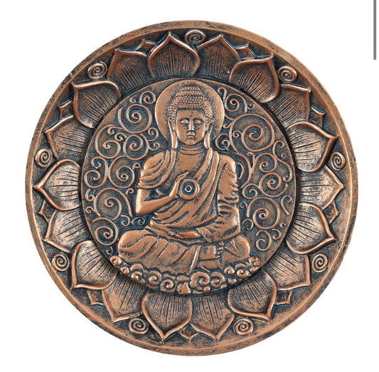 Budda incense holder plate