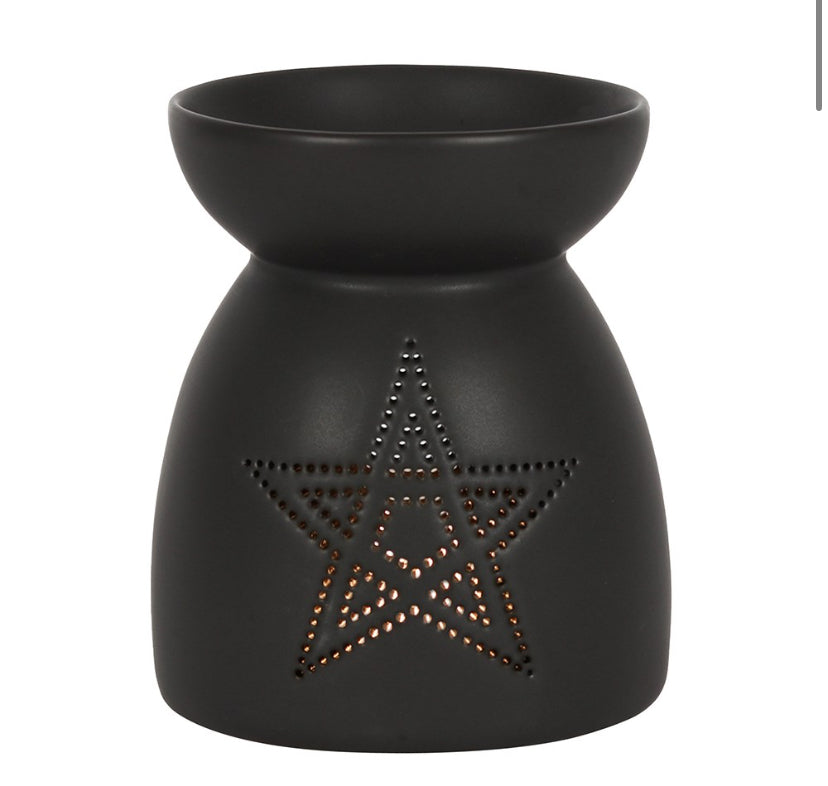 Pentagram oil burner