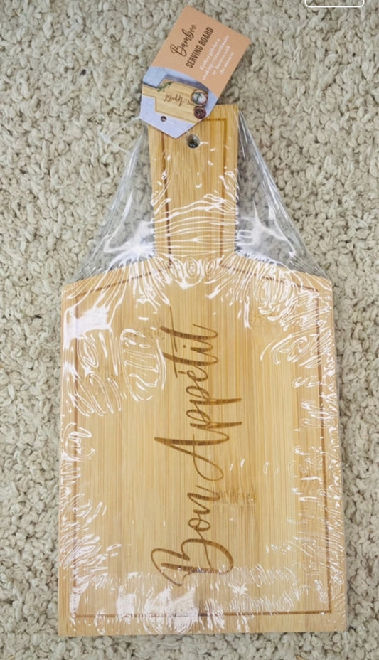 Bamboo Serving Board - Bon Appetit
