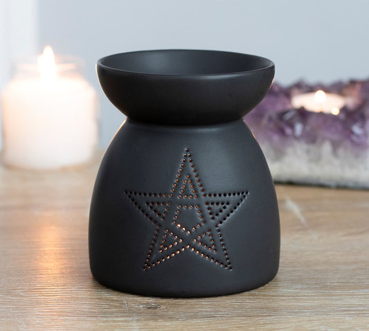 Pentagram oil burner