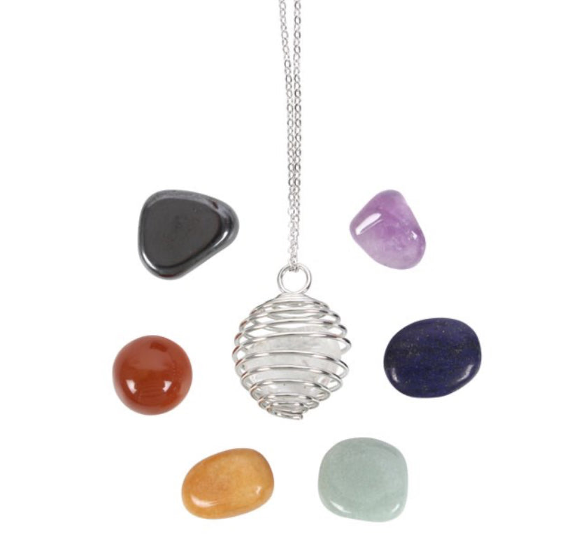Chakra Crystal Necklace Kit