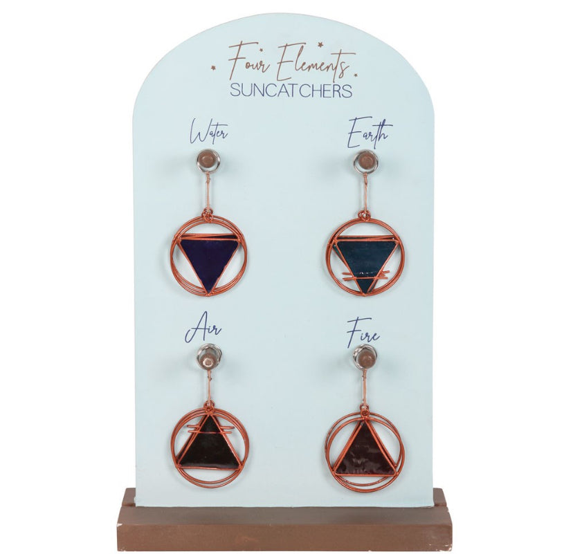 Set of Four Element Sun Catchers