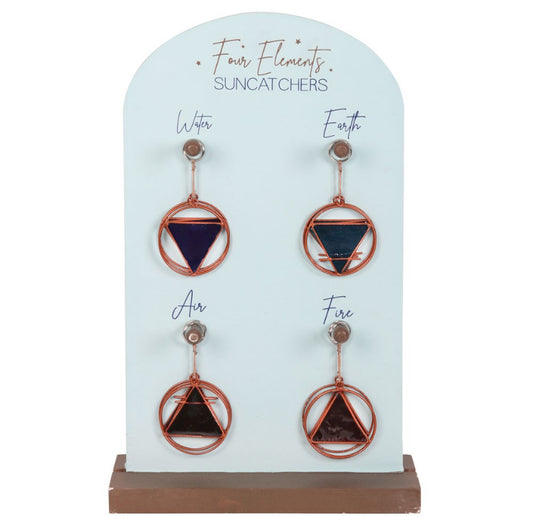 Set of Four Element Sun Catchers